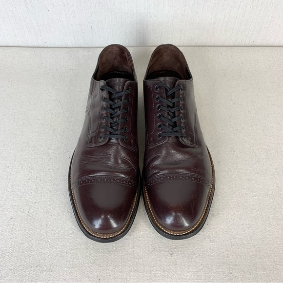 Stacy Adams~Men's Madison Cap Toe Mahogany Oxford~Sz 10.5 - Picture 4 of 15